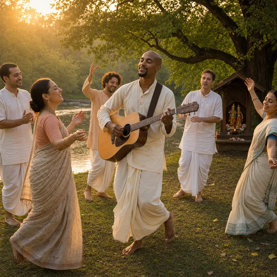 Coverbild des Songs Hari Bol – Bhakti Bliss von 108 Hills